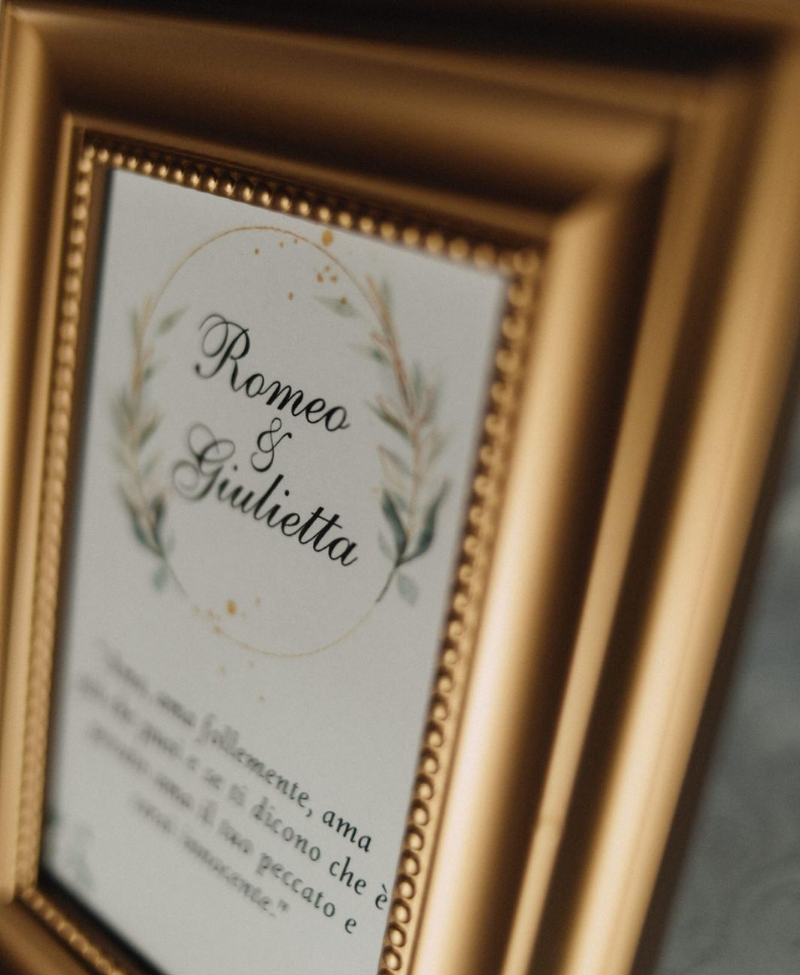 matrimonio segnaposto